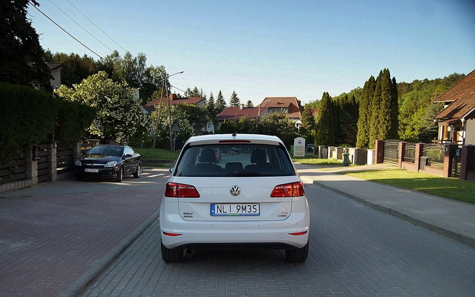 Volkswagen Golf Sportsvan cena 39900 przebieg: 261000, rok produkcji 2014 z Solec Kujawski małe 211